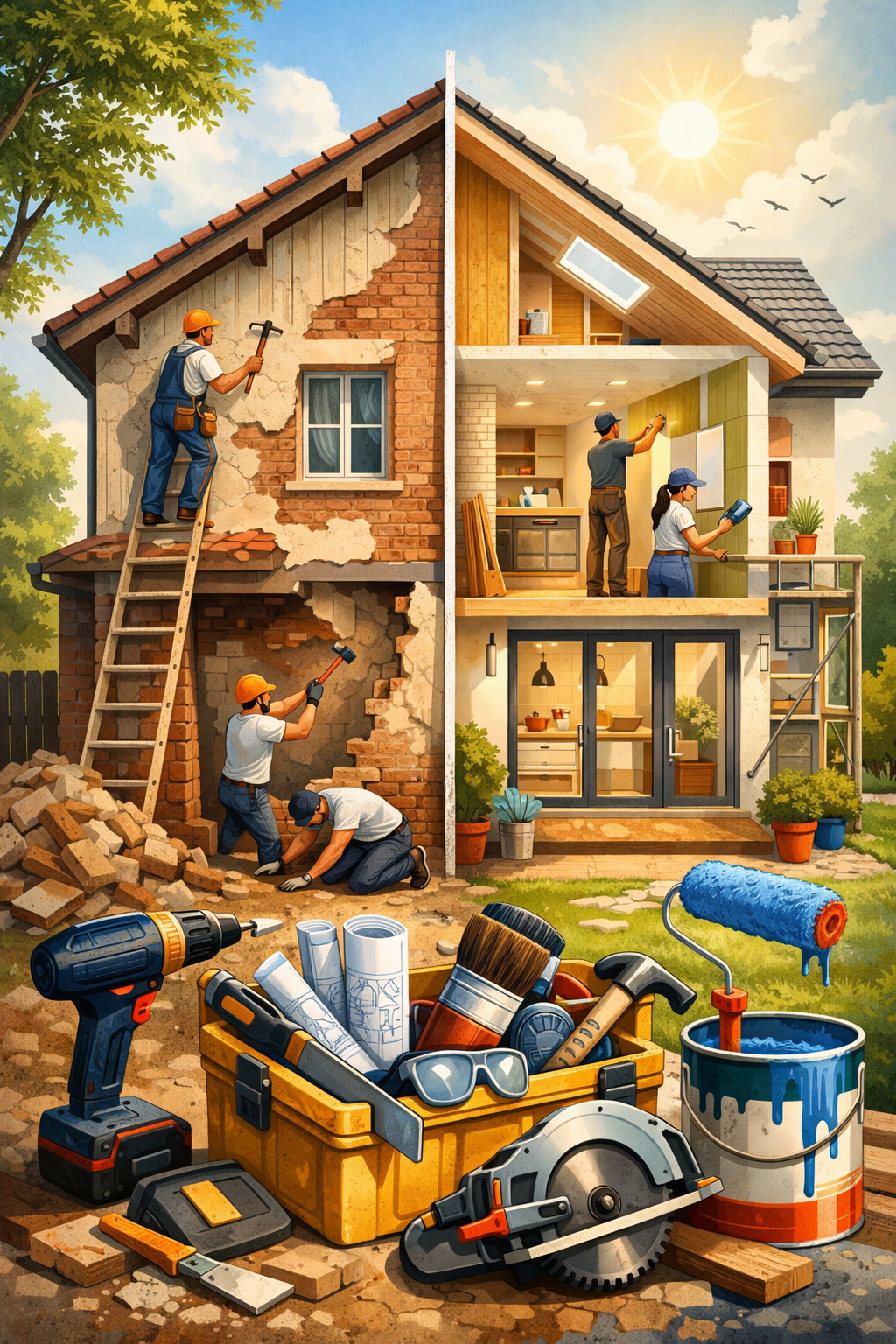 Illustration Rehab Habitat